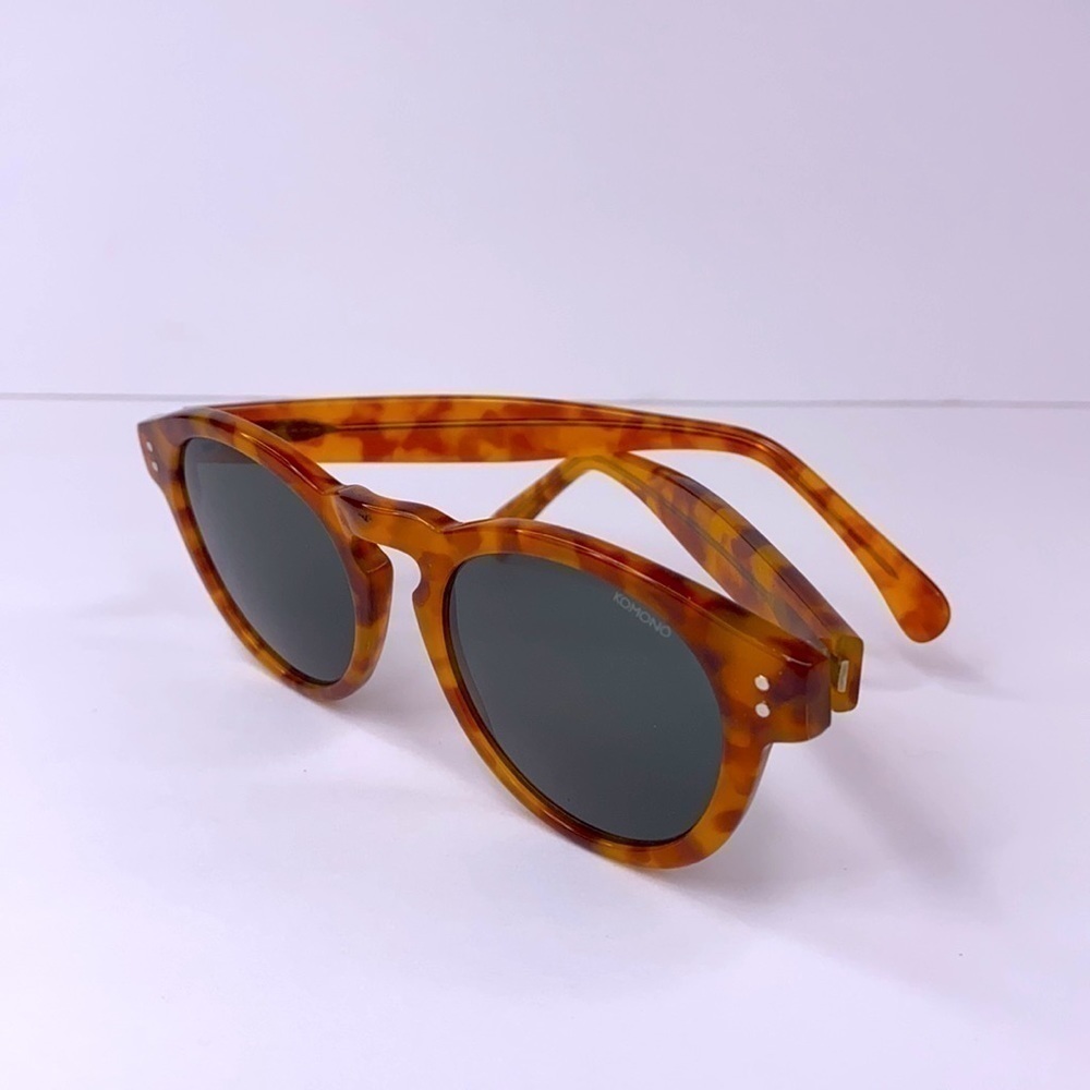 KOMONO Clement Caramel Demi New Sunglasses tortoise round - Picture 10 of 16